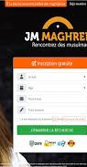 Connexion à JM Maghreb, rencontre musulmane